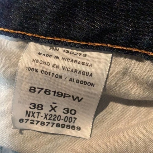 Rustler Mens Regular Fit Blue Jeans. Size 38x30 - Picture 5 of 5